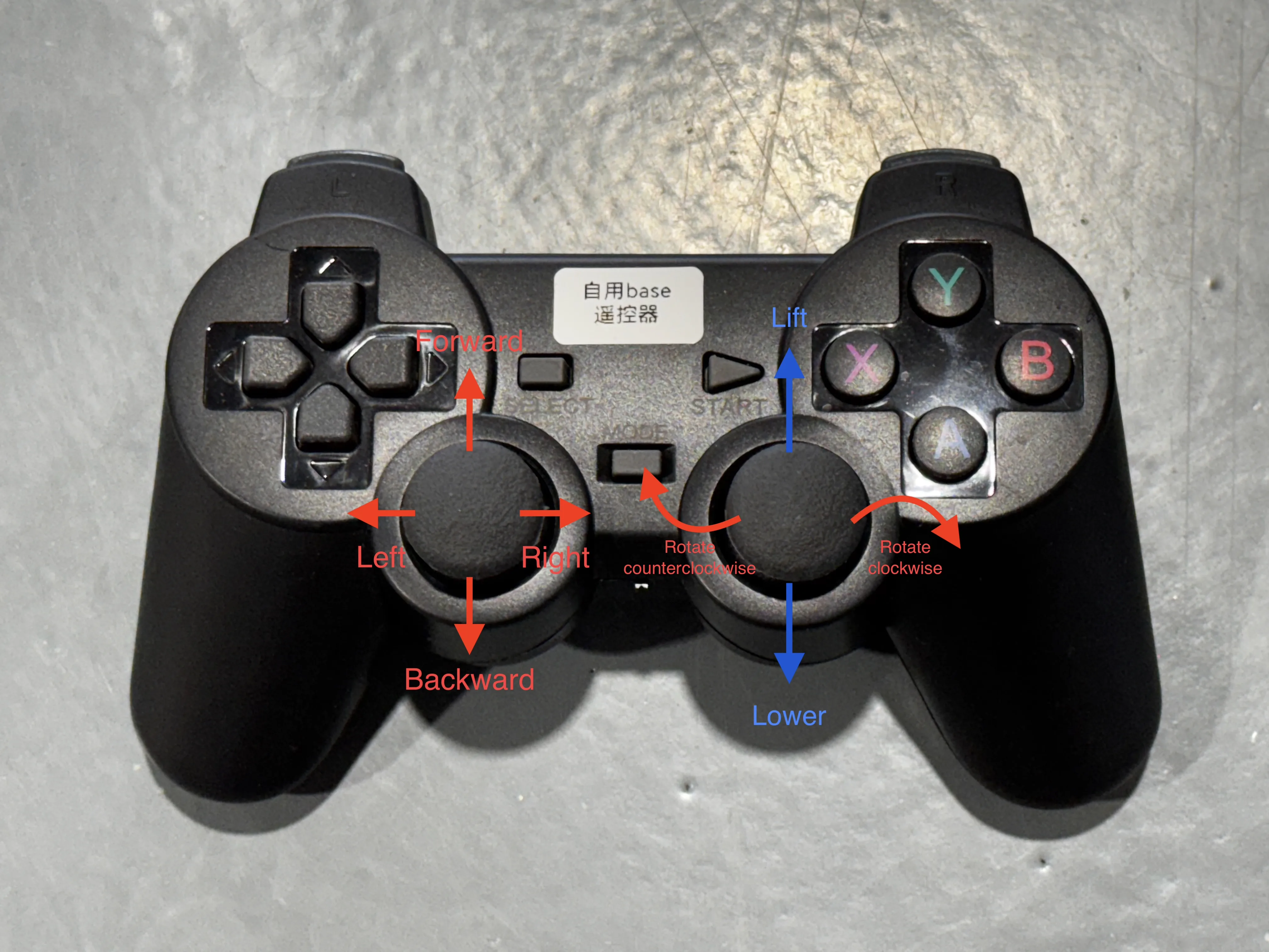 Flow Base remote controller